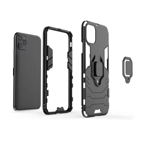 iPhone 14 Plus Ring Armor tok kihajtható támasszal fekete-5900217950240 4 kép
