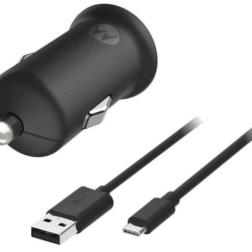 Motorola SJV100 TurboPower autós töltő 18W QC 3.0 USB-C kábellel-6955226408090 1 kép