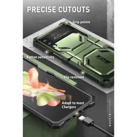 Samsung Galaxy Z Flip 4 Guldan Supcase IBLSN Armorbox tok-843439119017 2 kép