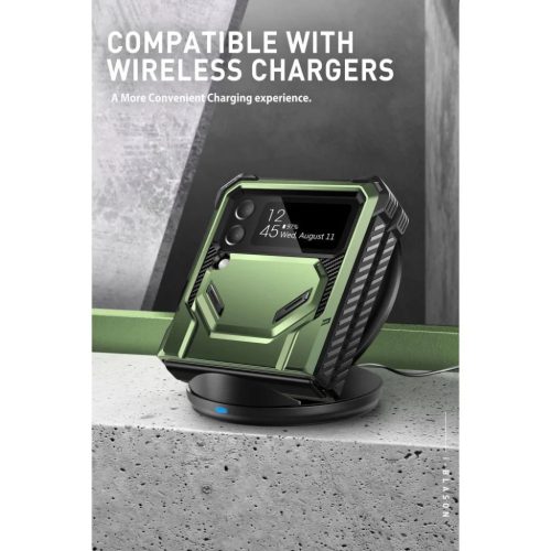Samsung Galaxy Z Flip 4 Guldan Supcase IBLSN Armorbox tok-843439119017 7 kép