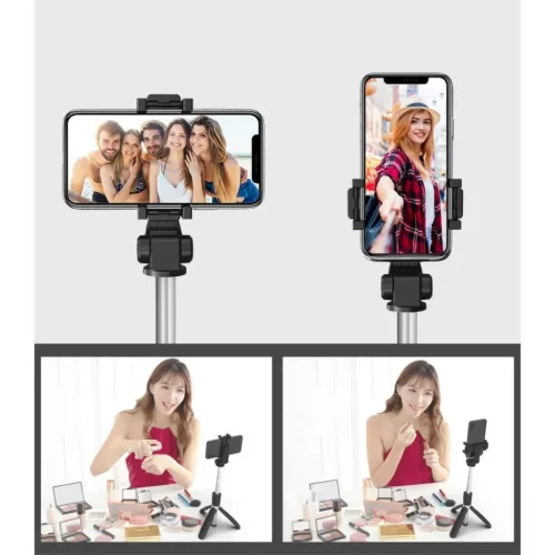 Tech-Protect L02S tripod selfie bot fekete-9490713937099 4 kép