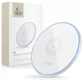 Tech-Protect QI15W-C1 vezeték nélküli töltő 15W fehér