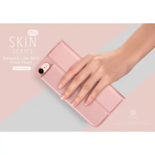 Xiaomi 12 Lite Dux Ducis Skin Pro fliptok rózsaszín-6934913037515 6 kép