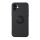 Samsung Galaxy S21 Vennus Silicone Ring tok fekete