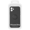 Samsung Galaxy S21 Vennus Silicone Ring tok fekete-5900217889632 4 kép