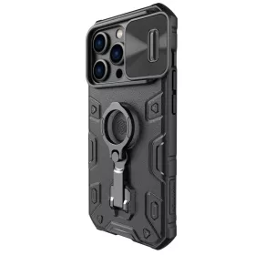 iPhone 14 Pro Nillkin CamShield Armor Pro tok fekete-6902048248687 2 kép