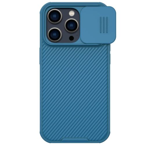 iPhone 14 Pro Nillkin CamShield Pro Magsafe kompatibilis tok kék-6902048248441 7 kép