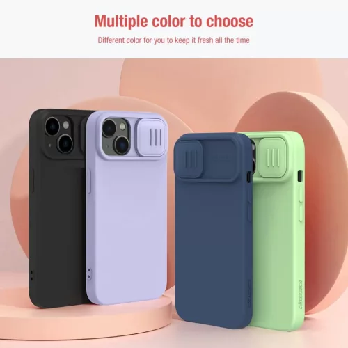iPhone 14 Plus Nillkin CamShield Silky Magsafe kompatibilis szilikon t-6902048249479 2 kép