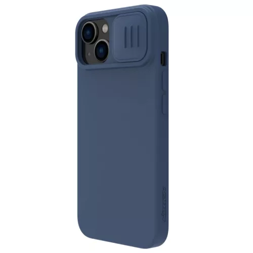 iPhone 14 Plus Nillkin CamShield Silky szilikon tok kék-6902048249301 6 kép