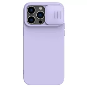 iPhone 14 Pro Nillkin CamShield Silky szilikon tok lila-6902048249288 7 kép