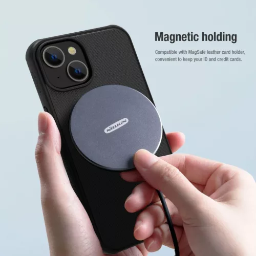 iPhone 14 Plus Nillkin Super Frosted Pro Magnetic tok kék-6902048248267 9 kép