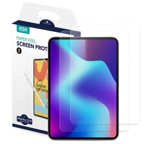 iPad Pro 12.9 2020/2021/2022 Esr Paper Feel PET kijelzővédő fólia -4894240081433 1 kép
