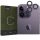 iPhone 14 Pro/14 Pro Max/15 Pro/15 Pro Max Hofi CamRing Pro+ kameralencse védő üvegfólia lila