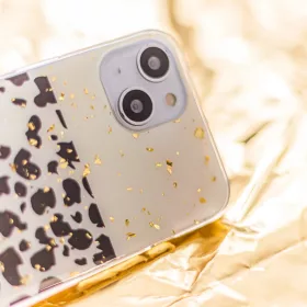 Samsung Galaxy A53 5G Gold Glam tok leopárd mintás 2-5907457709409 2 kép