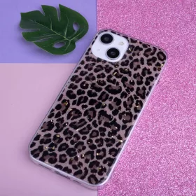 Samsung Galaxy M23 5G Gold Glam tok leopárd mintás-5907457709317 2 kép