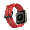 Apple Watch 4/5/6/7/8/SE/Ultra (42/44/45/49mm) Strap Y óraszíj piros-9145576255469 5 kép