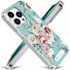 iPhone 14 Pro MagSafe kompatibilis tok virágmintával TPU+PC IMD04 Al- 2 kép