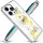 iPhone 14 Pro Max MagSafe kompatibilis tok virágmintával TPU+PC IMD0- 2 kép