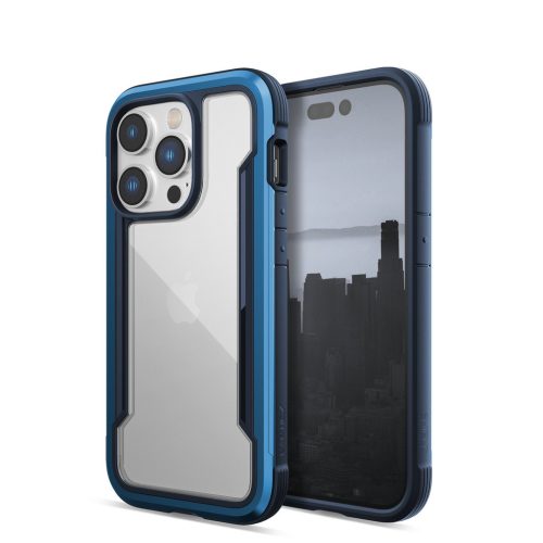 iPhone 14 Pro X-DORIA Defense Shield tok kék ütésálló-6950941494083 10 kép
