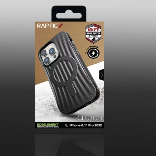 iPhone 14 Pro X-Doria Raptic Clutch MagSafe kompatibilis tok fekete-6950941493246 4 kép