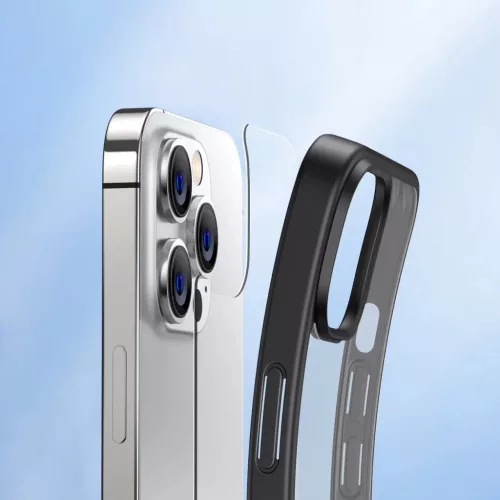 iPhone 14 Pro Max Ugreen Classy Clear Enhanced Protective tok fekete-6957303899456 7 kép