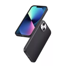 iPhone 14 Plus Ugreen Silky Silicone Protective tok fekete-6957303899203 12 kép
