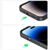 iPhone 14 Pro Ugreen Silky Silicone Protective tok fekete-6957303899210 1 kép