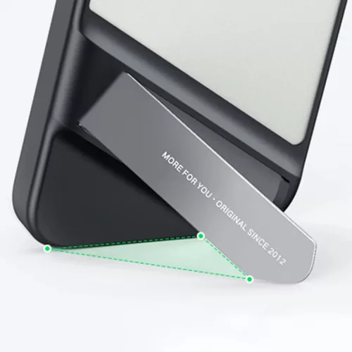 iPhone 14 Pro Ugreen Kickstand Protective Hard tok gél kerettel feket-6957303899265 6 kép