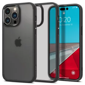 iPhone 14 Pro Max Spigen Ultra Hybrid tok Frost Black-8809811863550 5 kép