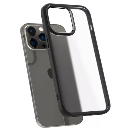 iPhone 14 Pro Max Spigen Ultra Hybrid tok Frost Black-8809811863550 10 kép