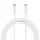 Baseus Superior USB Type-C - USB Type-C kábel Quick Charge / Power Delivery / FCP 100W 5A 20V 2m fehér (CATYS-C02)