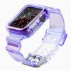 Apple Watch 4/5/6/SE 42mm Strap Light óraszíj és tok lila-9145576223765 1 kép