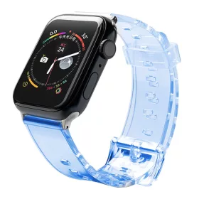 Apple Watch 4/5/6/7/8/SE/Ultra (42/44/45/49mm) Strap Light Silicone ó-9145576225592 4 kép