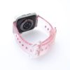 Apple Watch 4/5/6/7/8/SE (38/40/41mm) Strap Light Silicone átlátszó-9145576225653 8 kép