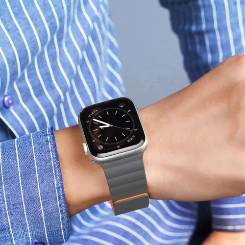 Apple Watch 4/5/6/7/8/SE (38/40/41mm) Dux Ducis mágneses óraszíj sz-6934913044735 5 kép