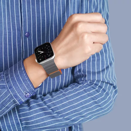 Apple Watch 4/5/6/7/8/SE (38/40/41mm) Dux Ducis mágneses óraszíj sz-6934913044735 9 kép