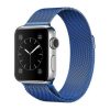 Apple Watch 7/8 41mm rozsdamentes acél mágneses óraszíj kék-9145576256114 13 kép