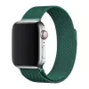 Apple Watch 7/8 41mm rozsdamentes acél mágneses óraszíj zöld-9145576256121 12 kép