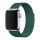 Apple Watch 7/8 41mm rozsdamentes acél mágneses óraszíj zöld-9145576256121 13 kép