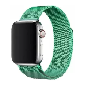 Apple Watch 7/8 41mm rozsdamentes acél mágneses óraszíj menta-9145576256138 12 kép