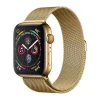 Apple Watch 7/8 45mm rozsdamentes acél mágneses óraszíj arany-9145576256152 12 kép