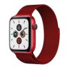 Apple Watch 7/8 45mm rozsdamentes acél mágneses óraszíj piros-9145576256176 13 kép