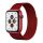 Apple Watch 7/8 45mm rozsdamentes acél mágneses óraszíj piros-9145576256176 13 kép