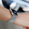 Apple Watch 7/8 45mm rozsdamentes acél mágneses óraszíj piros-9145576256176 4 kép