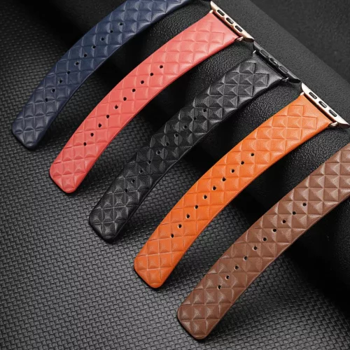 Apple Watch 4/5/6/7/8/SE (38/40/41mm) Dux Ducis Genuine bőr óraszíj-6934913038017 4 kép