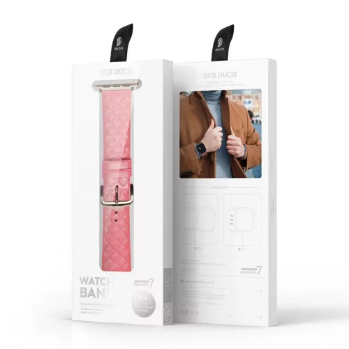 Apple Watch 4/5/6/7/8/SE (38/40/41mm) Dux Ducis Genuine bőr óraszíj-6934913038017 7 kép