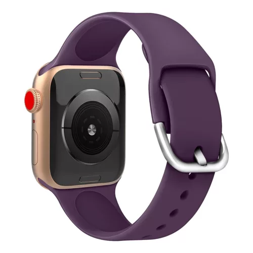 Apple Watch 4/5/6/7/8/SE/Ultra (42/44/45/49mm) Silicone APS óraszíj -9145576259252 3 kép