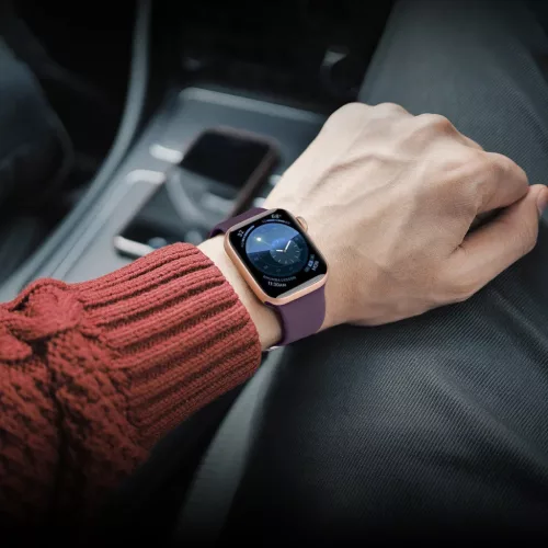Apple Watch 4/5/6/7/8/SE/Ultra (42/44/45/49mm) Silicone APS óraszíj -9145576259252 5 kép