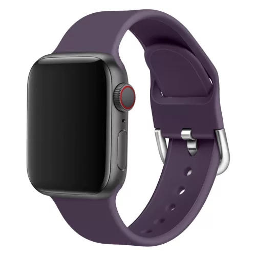 Apple Watch 4/5/6/7/8/SE/Ultra (42/44/45/49mm) Silicone APS óraszíj -9145576259252 7 kép