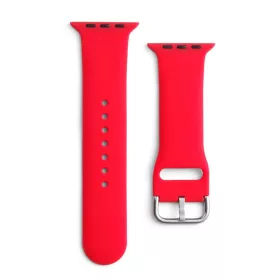   Apple Watch 4/5/6/7/8/SE/Ultra (42/44/45/49mm) Silicone APS óraszíj piros